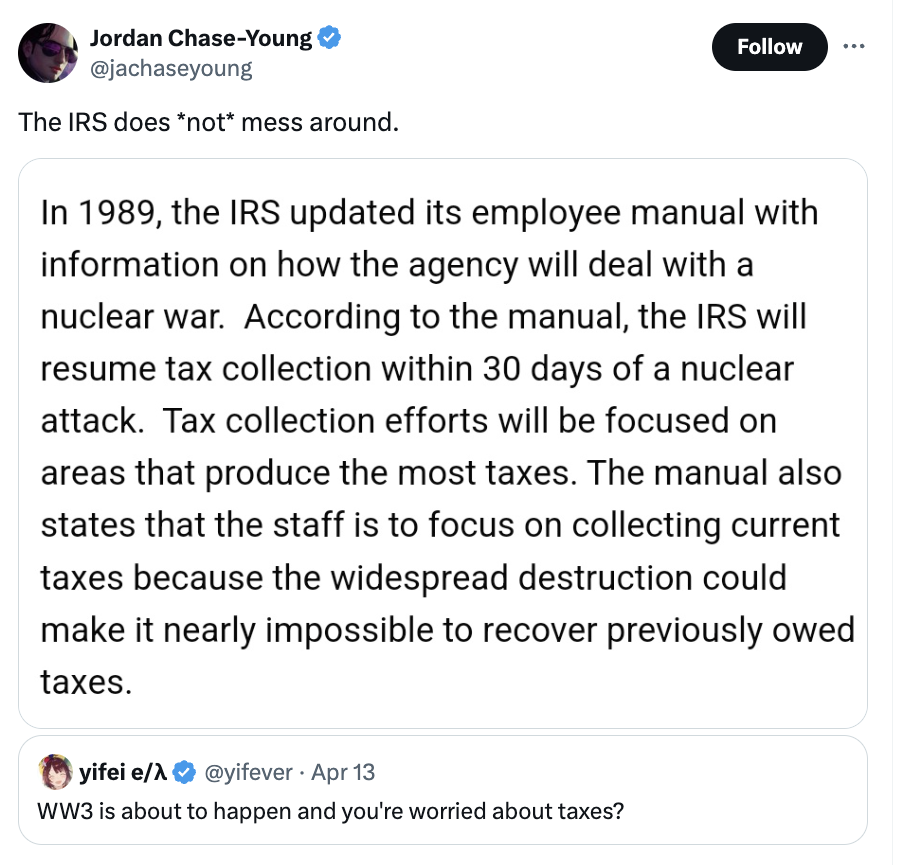 20 Tax Day Memes and Tweets That Won't Audit You 